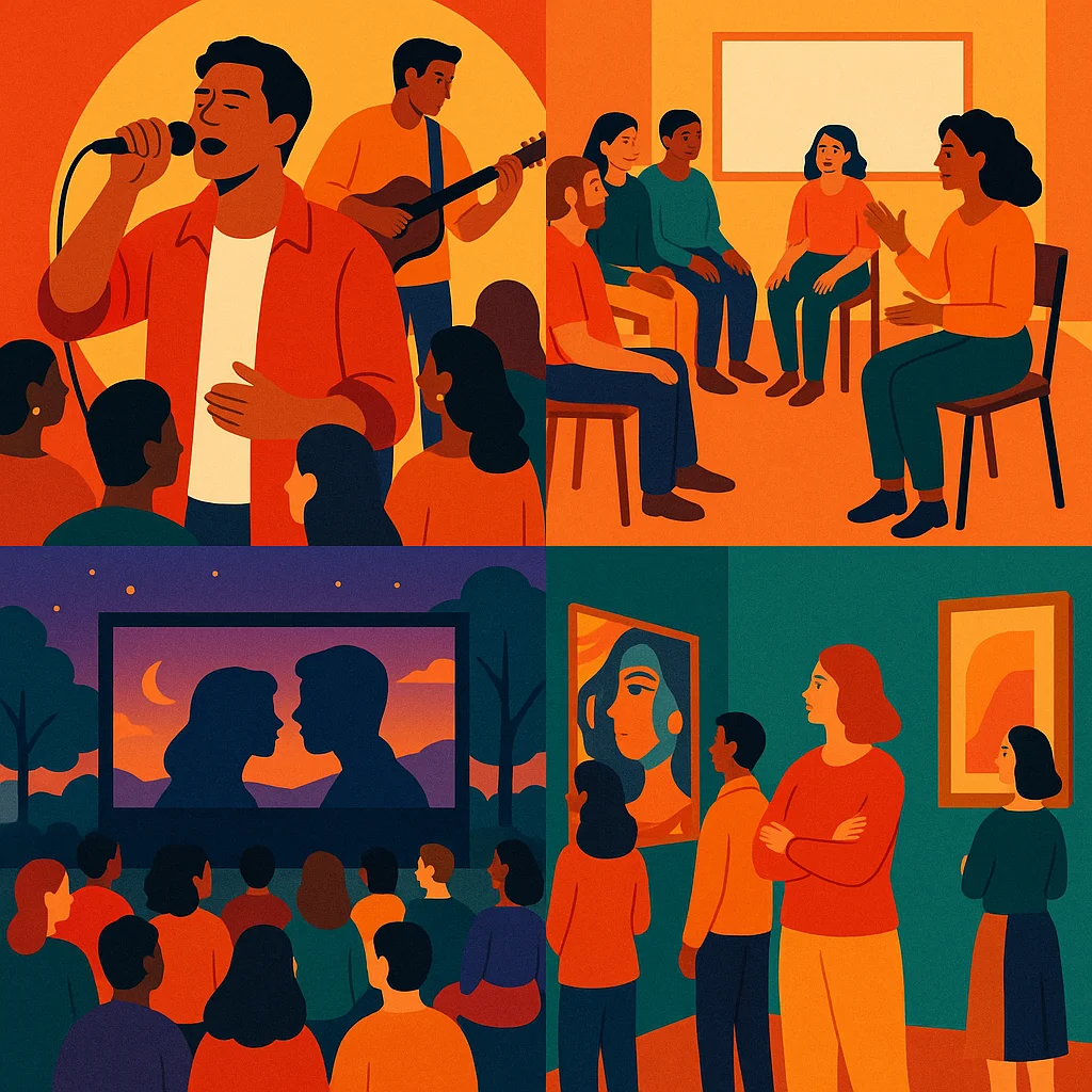 Collage de Actividades de la Cooperativa